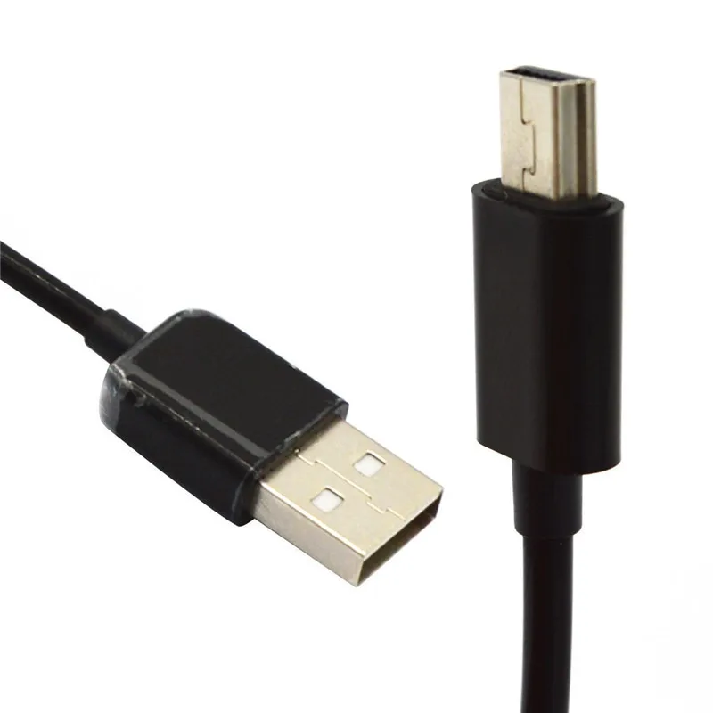 USB 2 0 на Mini пружинный кабель для передачи данных Спиральный 5 контактный адаптер