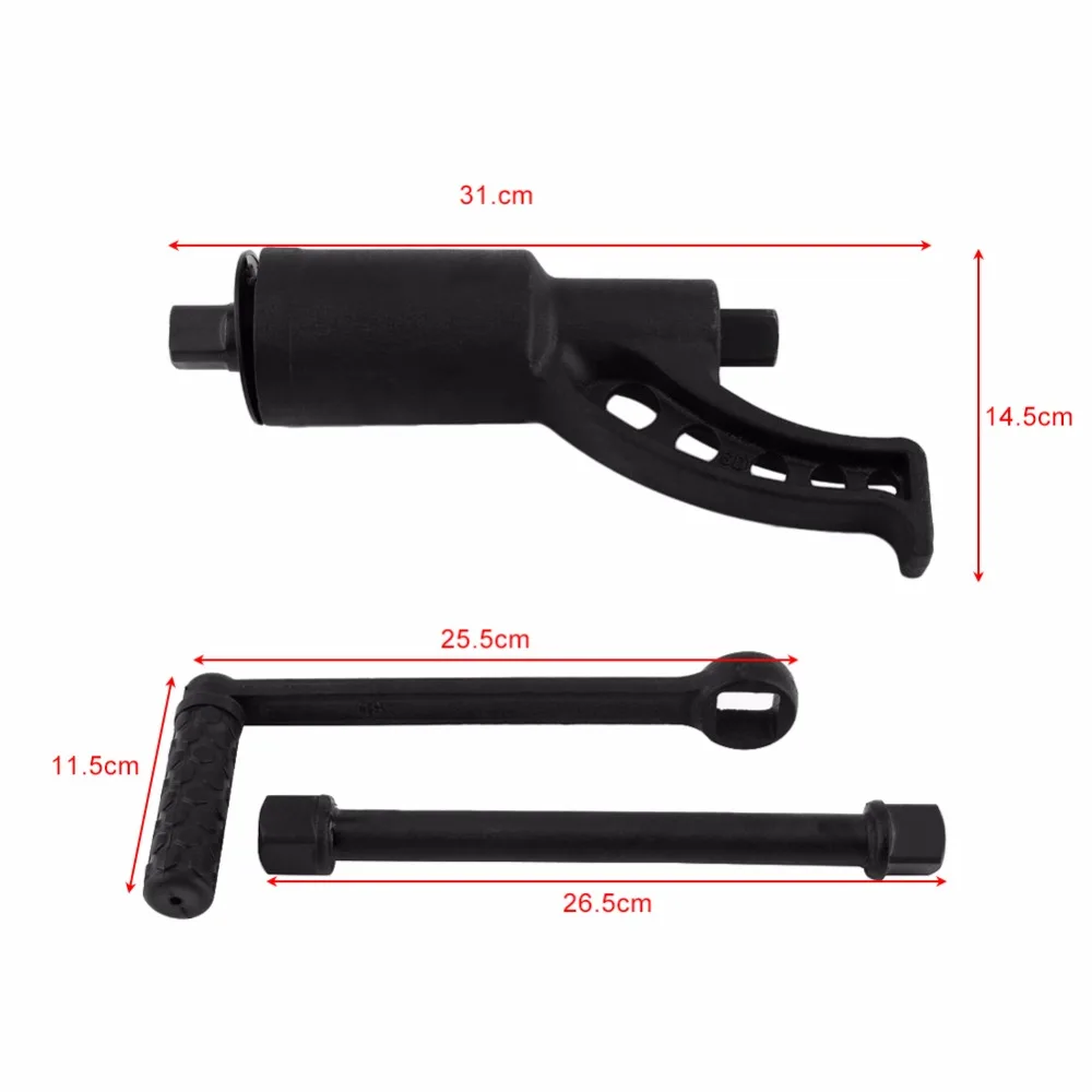 Oversea 1 Набор сверхмощный мультипликатор колеса гаечный ключ Lugnuts Remover