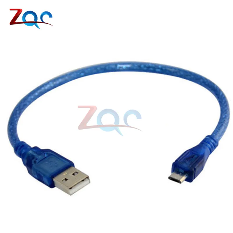 30 см USB 2 0 A папа к Micro 5 pin кабель для передачи данных Шнур|male male|male to malemale |