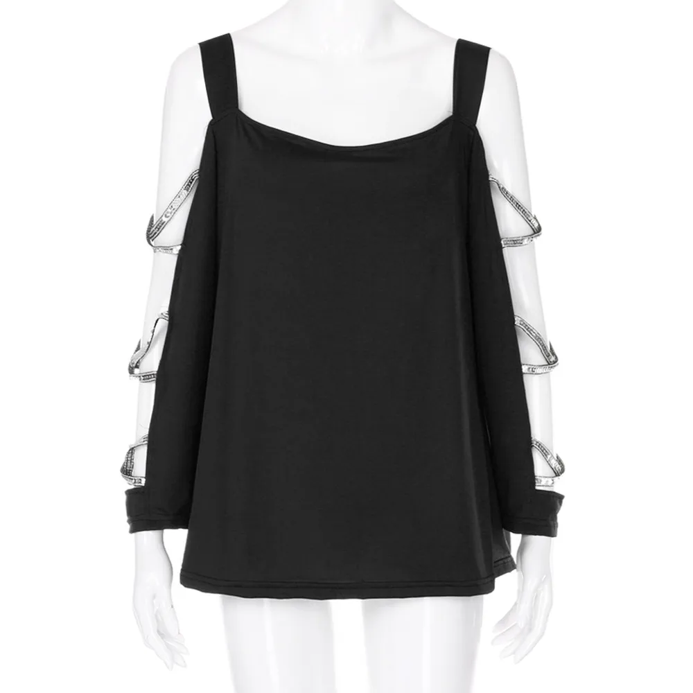 Женский Повседневный пуловер с перекрещивающимися бретелями летняя однотонная