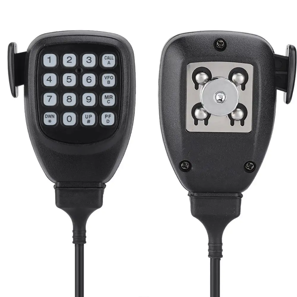 KMC-32 Handfree динамик микрофон с мини клавиатурой для Kenwood TM471 Walkie Talkie аксессуары