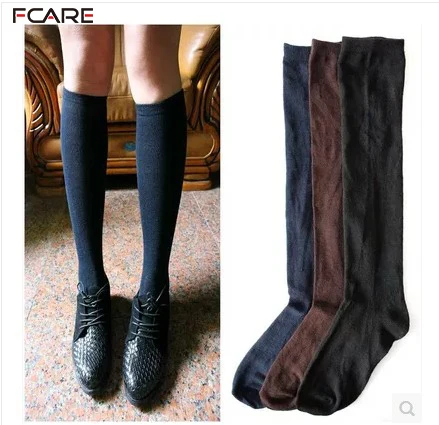 Классические однотонные носки Fcare 2 шт. = 1 пара белые синие черные гольфы