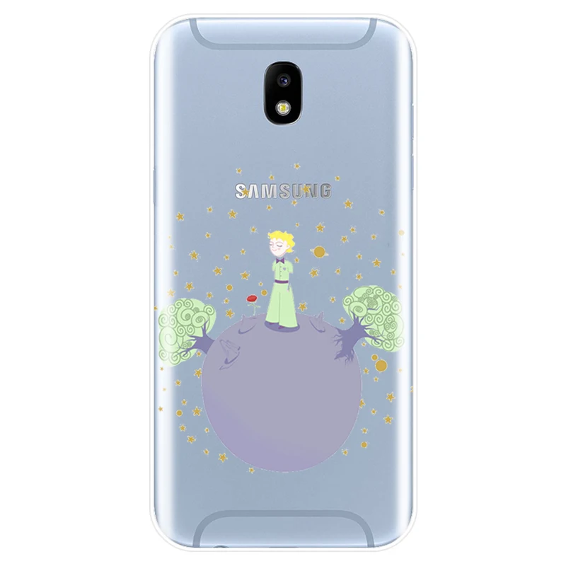 Cartoon The Little Prince earth space Phone Case For Samsung Galaxy J5 J7 2016 J3 2017 J7PLUS J7MAX J4 J6 J8 2018 | Мобильные