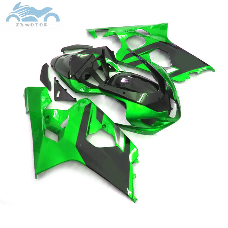 Наборы обтекателей для мотоциклов SUZUKI GSXR 600 R750 2004 2005 ABS 04 05 GSXR750 K4 K5 green ZT36|Полные