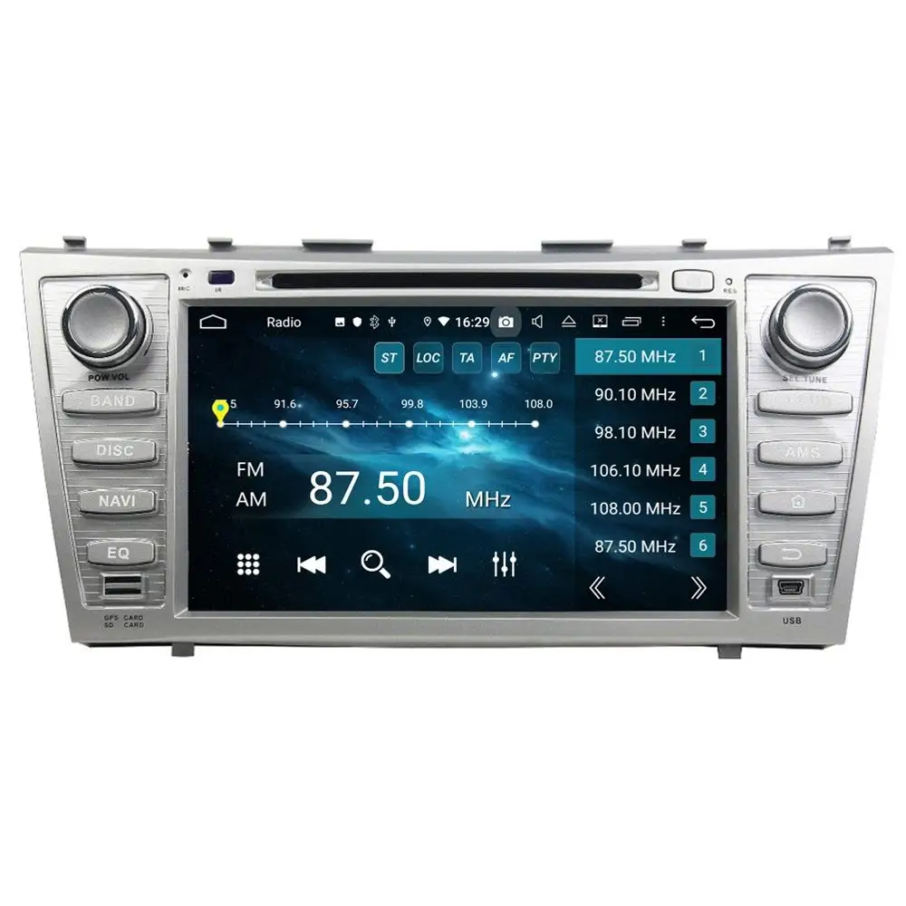 CarPlay 4gb+64gb PX6 DSP Android 10 Car DVD Player for Toyota Camry 2007 2008 2009 2010 2011 Stereo Radio GPS Bluetooth 5.0 WIFI |
