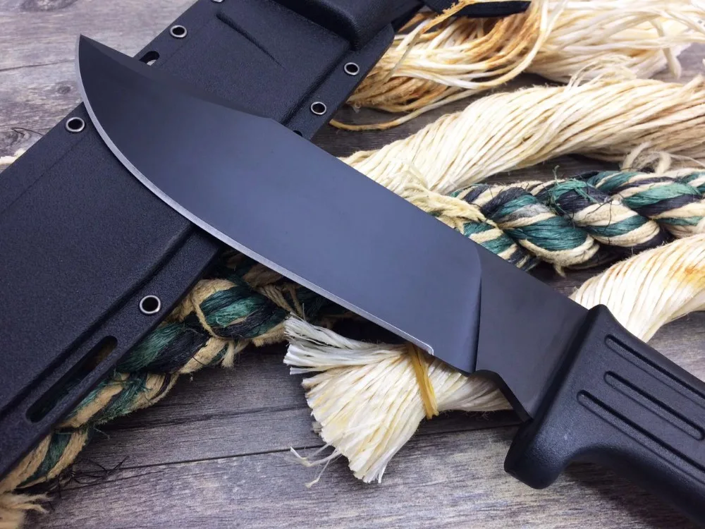 Лидер продаж! A2 спасения Исправлена Ножи D2 лезвия резиновой ручкой Тактический