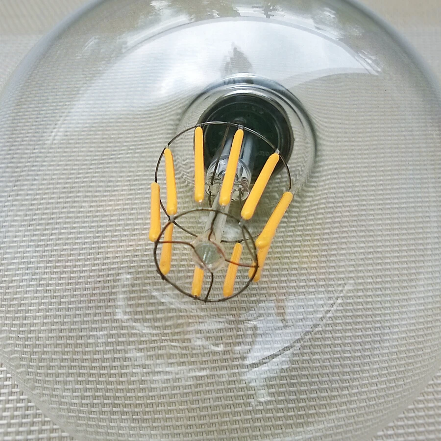 Диммируемая винтажная Светодиодная лампа накаливания Эдисона C35 A19 ST58 ST64 G95 Ретро