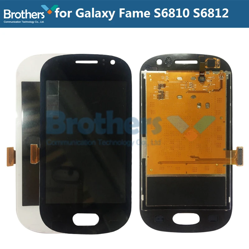 ЖК дисплей для Samsung Galaxy Fame S6810 S6812 с сенсорным экраном и дигитайзером в сборе