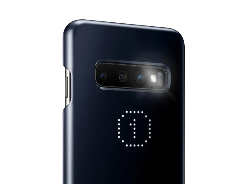 Samsung светодиодный Обложка для samsung Galaxy S10 S10Plus S10E S10 X S10E SM-G9700 SM-G9730 G9750 эмоциональные светодиодный световой эффект