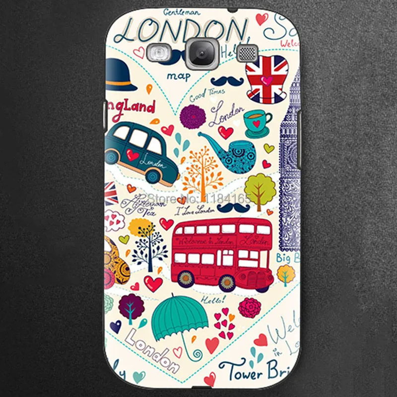 JONSNOW TPU Case for Samsung Galaxy S3 Neo / SIII i9300 /i9305 /i9308 Colorful Patterned Phone Back Protective Cover |