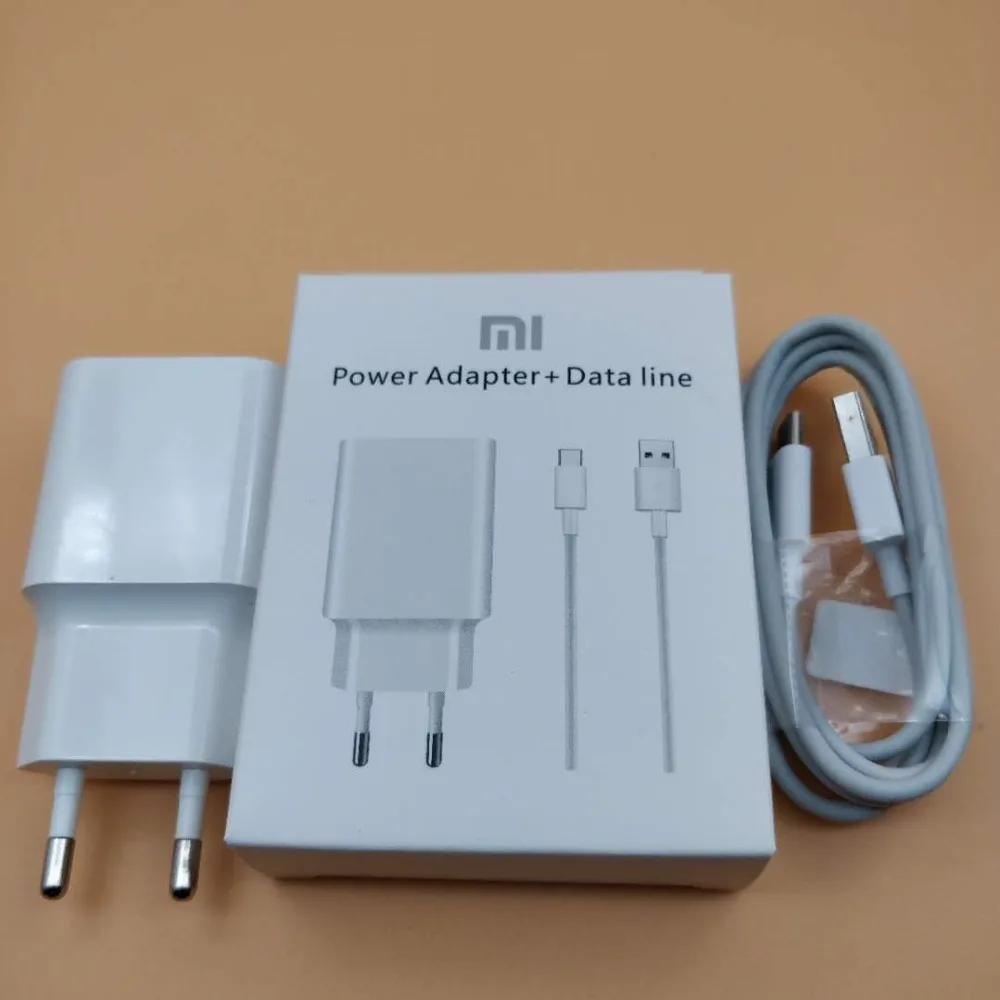 Оригинальный XIAOMI быстрое зарядное устройство 12 В 1.5A QC3.0 адаптер TYPE C кабель для