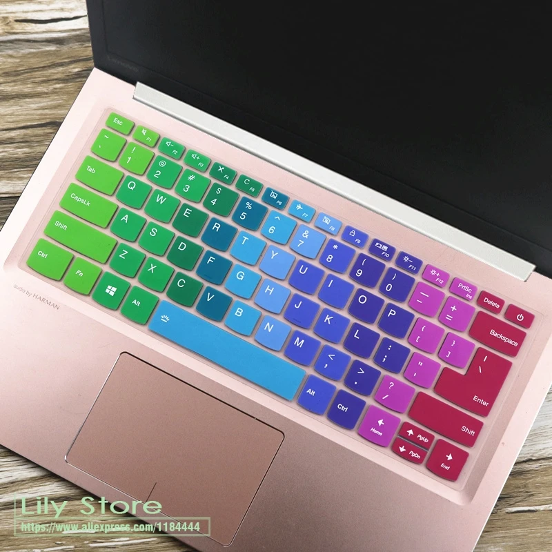 rainbow Чехол-клавиатура для ноутбука lenovo Ideapad 330S-14 530S-14Ikb 530S-14Arr 14Ikb 330S 530S 330 530 330 s 14 дюймов - Цвет: rainbow