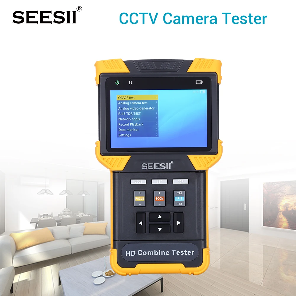 Seesii DT-T70 4 0 &quotдисплей HD комбинированный тестер систем Скрытого видеонаблюдения с