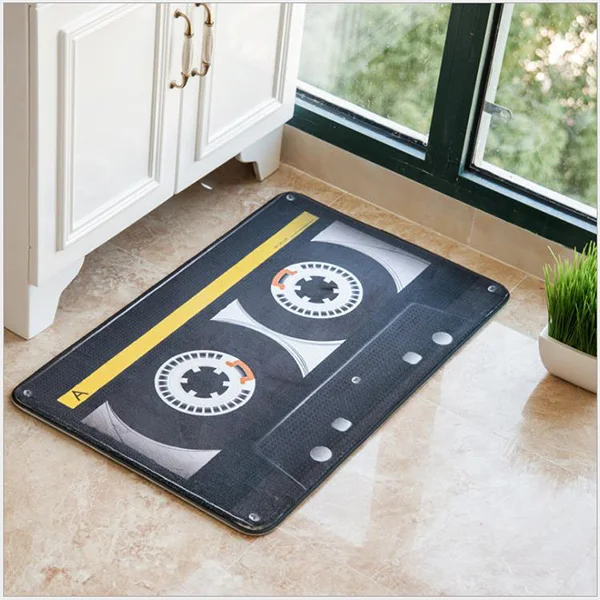 GrayBottomYellow Коврики для гостиной, столовой, спальни, дома, декоративные коврики для ванной комнаты - Цвет: GrayBottomYellow