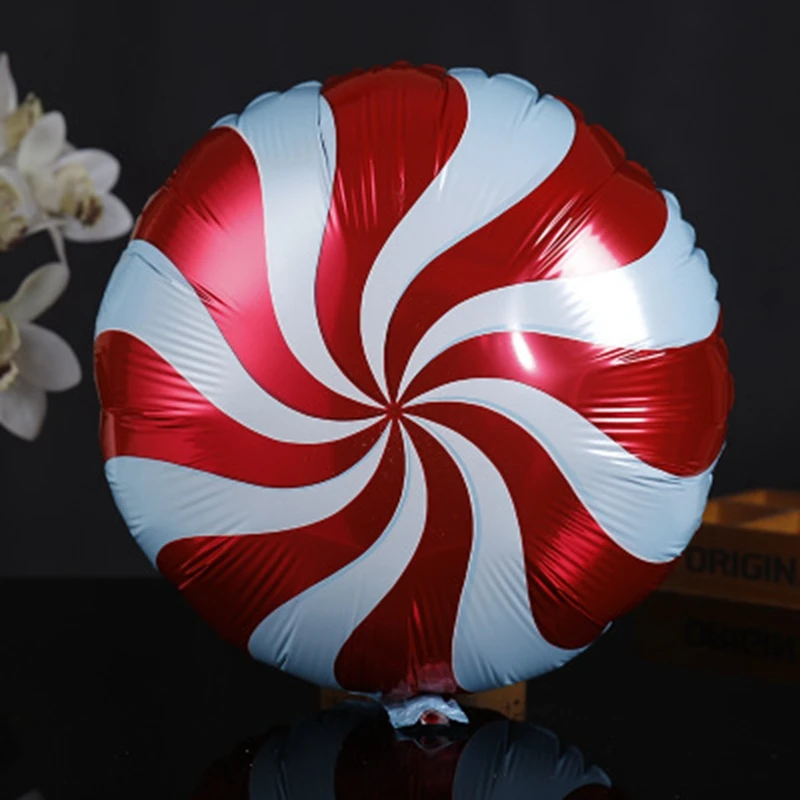 10 шт воздушные шарики в виде леденцов перечная мята свадебная фольга день