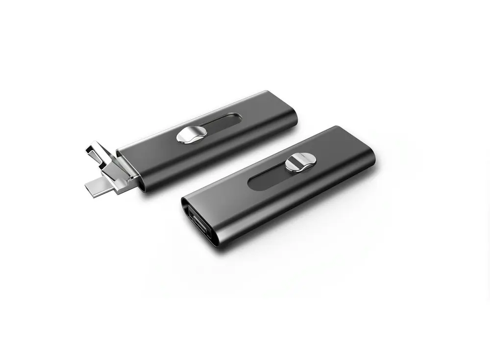 Новейший 16 Гб микро диктофон металлический материал с двумя USB слотами долгий