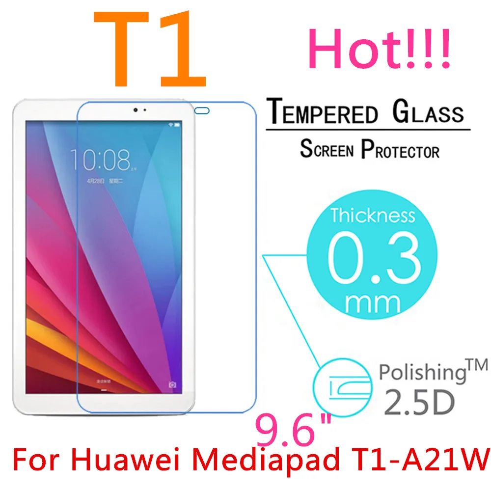 Закаленное стекло для Huawei Mediapad T1 10 защита экрана 2 5 дюйма 9h Защитная пленка