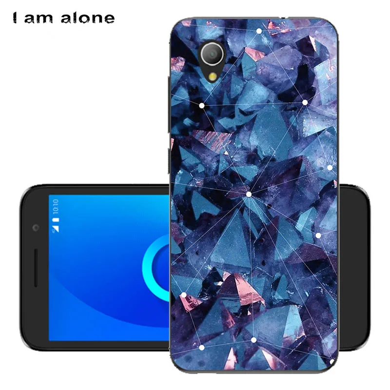 Чехол для телефона I am alone для Alcatel 1 5033D 5033A 5033Y 5033X Alcatel 12019 5,0 дюймов Solf TPU модные чехлы