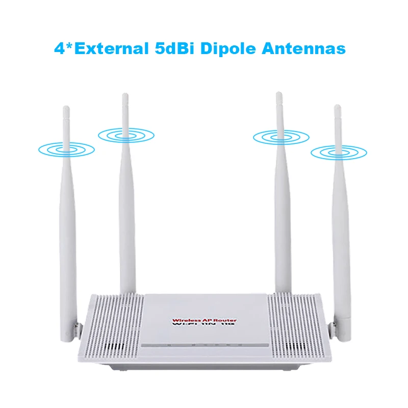 TEROW 300 Мбит/с wifi маршрутизатор 2 4 г Wi-Fi ретранслятор беспроводной * 5dBi внешние