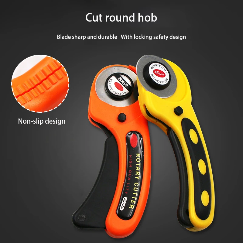 45 мм leathe резак Лоскутная варочная поверхность роликовое колесо круглый нож