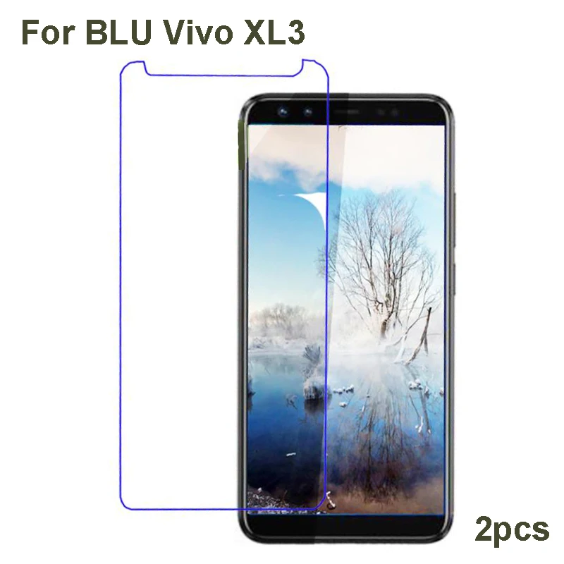 

2 шт. BLU Vivo XL3 закаленное стекло 9H Высококачественная защитная пленка Взрывозащищенная Защита экрана для BLU Vivo XL3