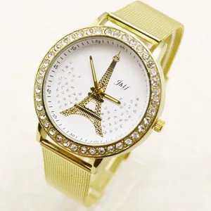 Женские часы geneva, кварцевые, из нержавеющей стали