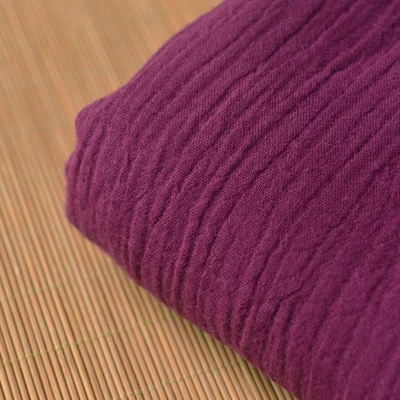 18 Художественный натуральный цвет мягкий двухслойный пенопласт crinkle одежда из натурального хлопка - Цвет: 18