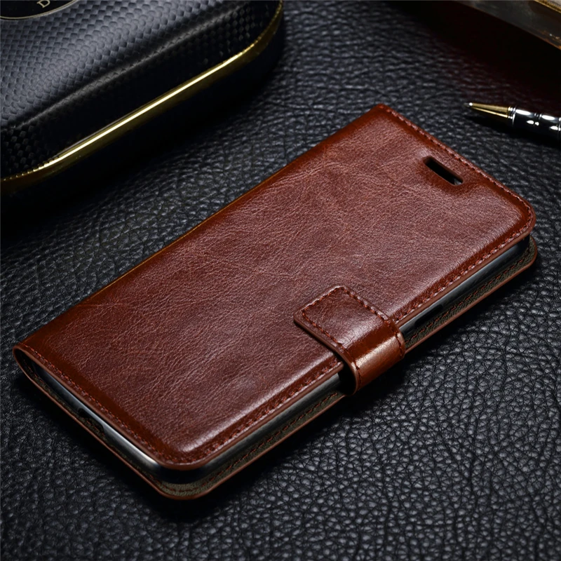 JYERAECOM Crazy horse Flip Case For Motorola Moto G4 Plus PU Leather+Silicone Wallet Cover / Phone Capa | Мобильные телефоны и