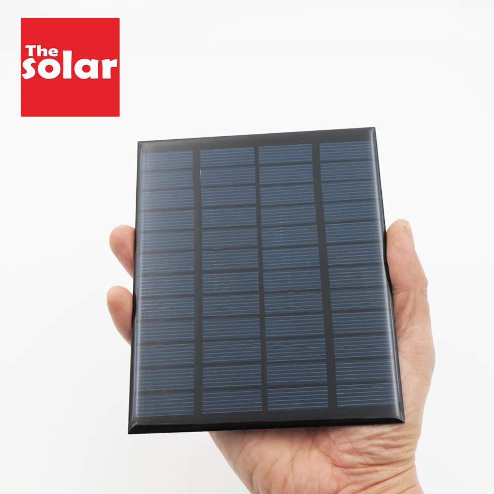 12VDC 167mA 2 ватт Вт солнечная панель Стандартный эпоксидный поликристаллический