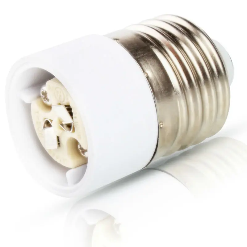 1x переходник патрон преобразователь E27 папа к MR16 G4 Женский LED галогенная CFL лампа
