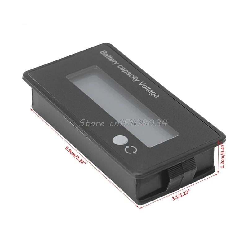 Цифровой вольтметр с ЖК дисплеем 12 В 8 70 в|digital voltmeter|voltmeter digitaldigital battery voltmeter |