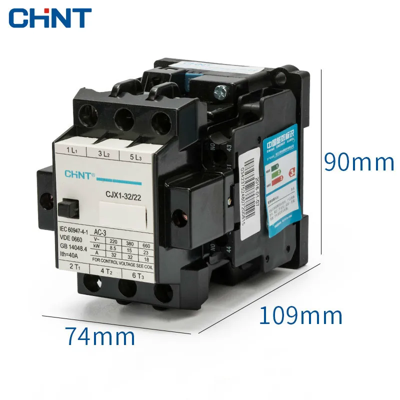 CHINT Communication CJX1 32/22 3TB44 AC Contactors Power Electric 380v 220v 110v 36v 24v Motor Coil|ac contactor|contactor acac contactor coil |