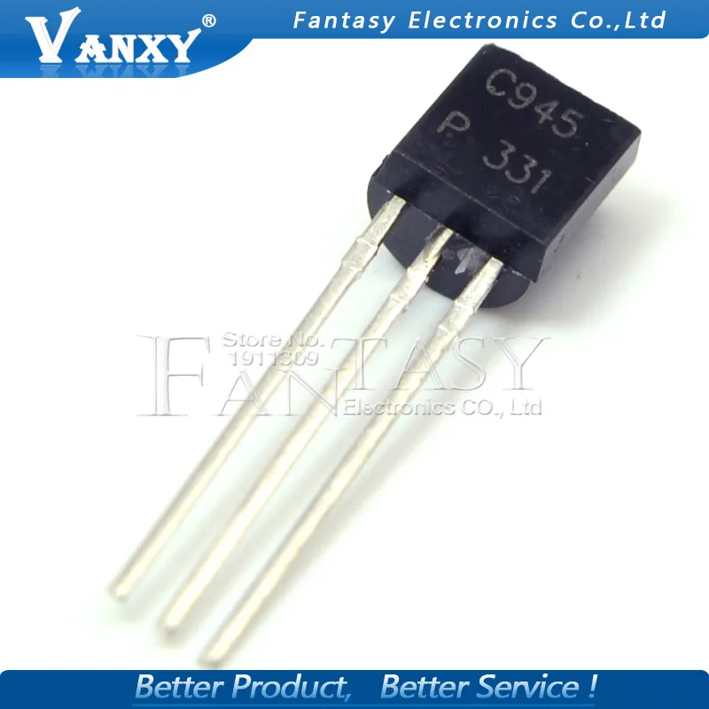 100 шт. 2SC945 TO92 C945 TO-92 50 в биполярные транзисторы NPN новые и оригинальные |