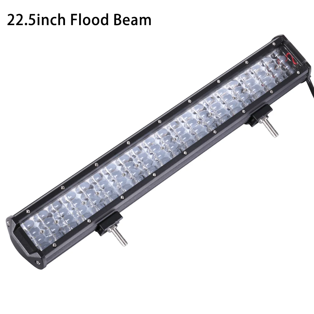 1PC 22 inch 216W 4 6,5 12 17 20 22 дюймов светодиодный светильник бар 4 ряда светодиодный бар светодиодный рабочий светильник для МАШИНЫ ТРАКТОРА Offroad Грузовик 4x4 4WD ATV внедорожник автомобиля 12V 24V - Цвет: 1PC 22 inch 216W