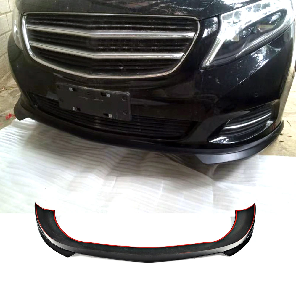 ФАП передний бампер спойлер разветвители подбородка для Mercedes Benz V class Vito W447 V250