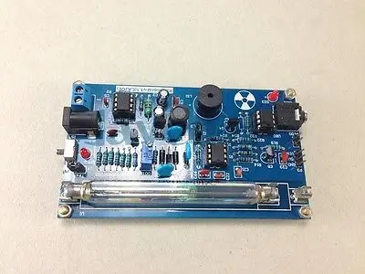 Счетчик Гейгера DIY в сборе детектор ядерного излучения с ГМ трубкой бета гамма