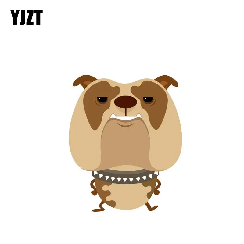 

YJZT 13.4CM*16CM An Arrogant Puppy PVC Individual Car Sticker Decal 12-3007