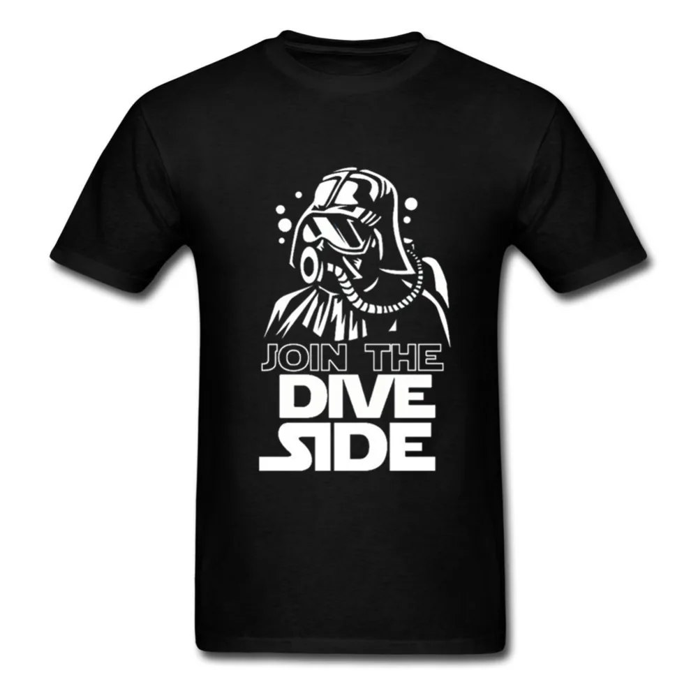 Дешевые Китайская одежда присоединиться к DIVE темно футболки для мужчин кость