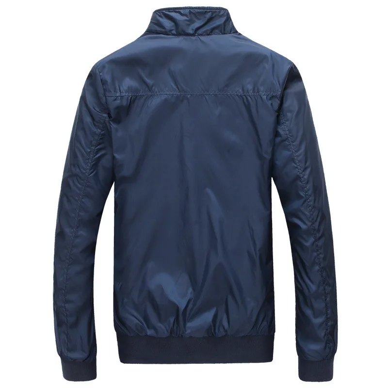 2015 New Autumn Fashion Windproof Jacket Men Casual Design Mens Black Slim Fit Windbreaker Brand Jaqueta Masculina | Мужская одежда