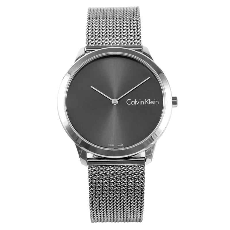 Модные кварцевые мужские часы CalvinKlein Minimum K3M211Y3|Кварцевые часы| |