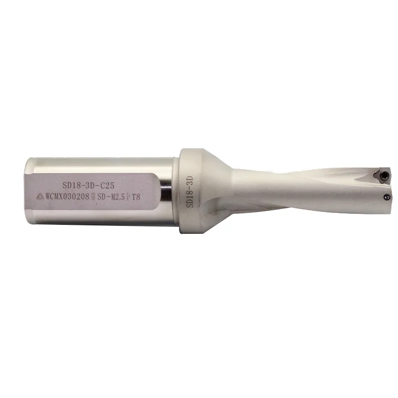 WC indexa вставные сверла 14 мм 15 16 20 30 C25 C32 CNC Indexable U Drill 2D Power Bit для металлического