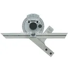 360 градусов Универсальный конический транспортир, угломер, фотометрическая линейка, Гониометр с лезвием 300 мм, измерительные инструменты