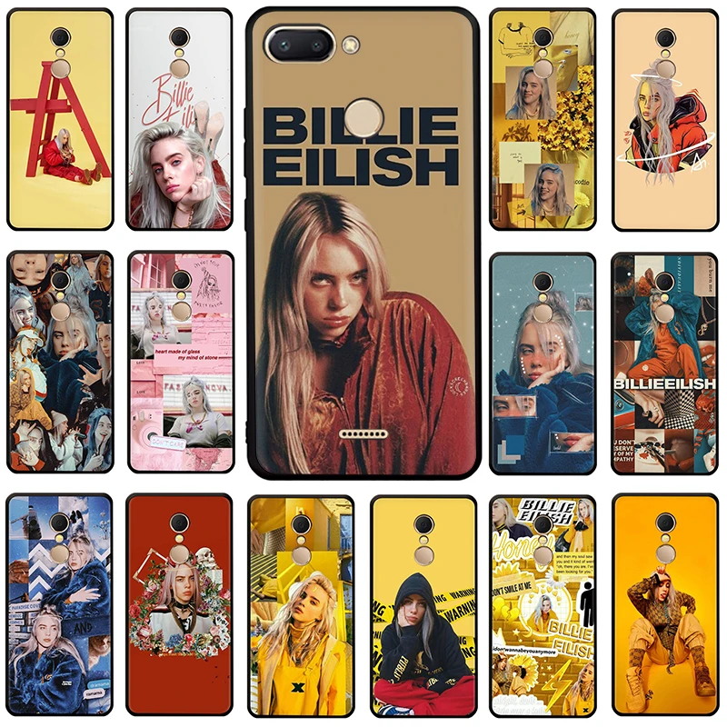 Billie Eilish Khalid прекрасный силиконовый чехол для телефона для Xiaomi Redmi 5A 6A 5 Plus 6 Pro 7 GO Note 4X5 6 7 8 Pro 7 GO5A Prime