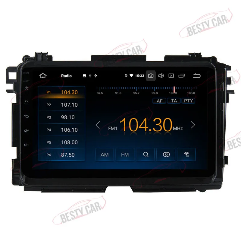 9 &quotAndroid 8 0 Автомобильная магнитола стерео для Honda Vezel HR V gps навигация головное