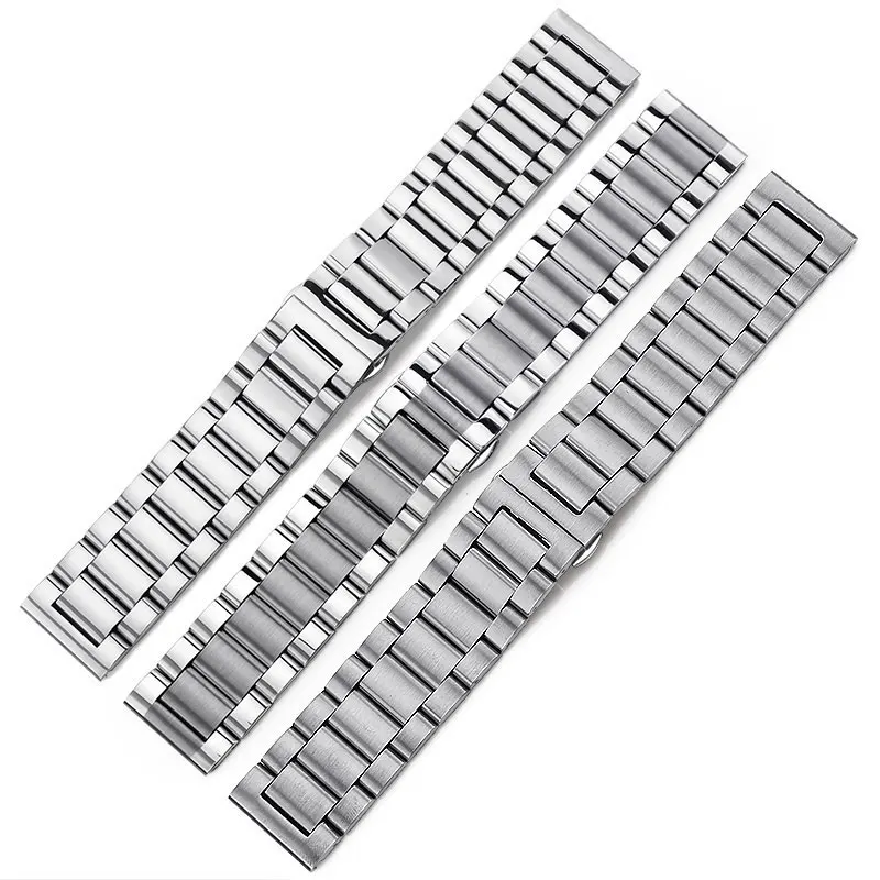 

Inoxydable 316L Bracelets Argent 18mm 20mm 21mm 22mm 23mm 24mm Mtal Montre bande Bracelet Poignet Montres Bracelet