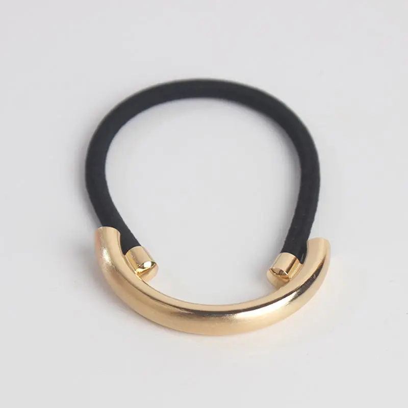 1 шт. резинка для волос серебристого и золотистого цвета |