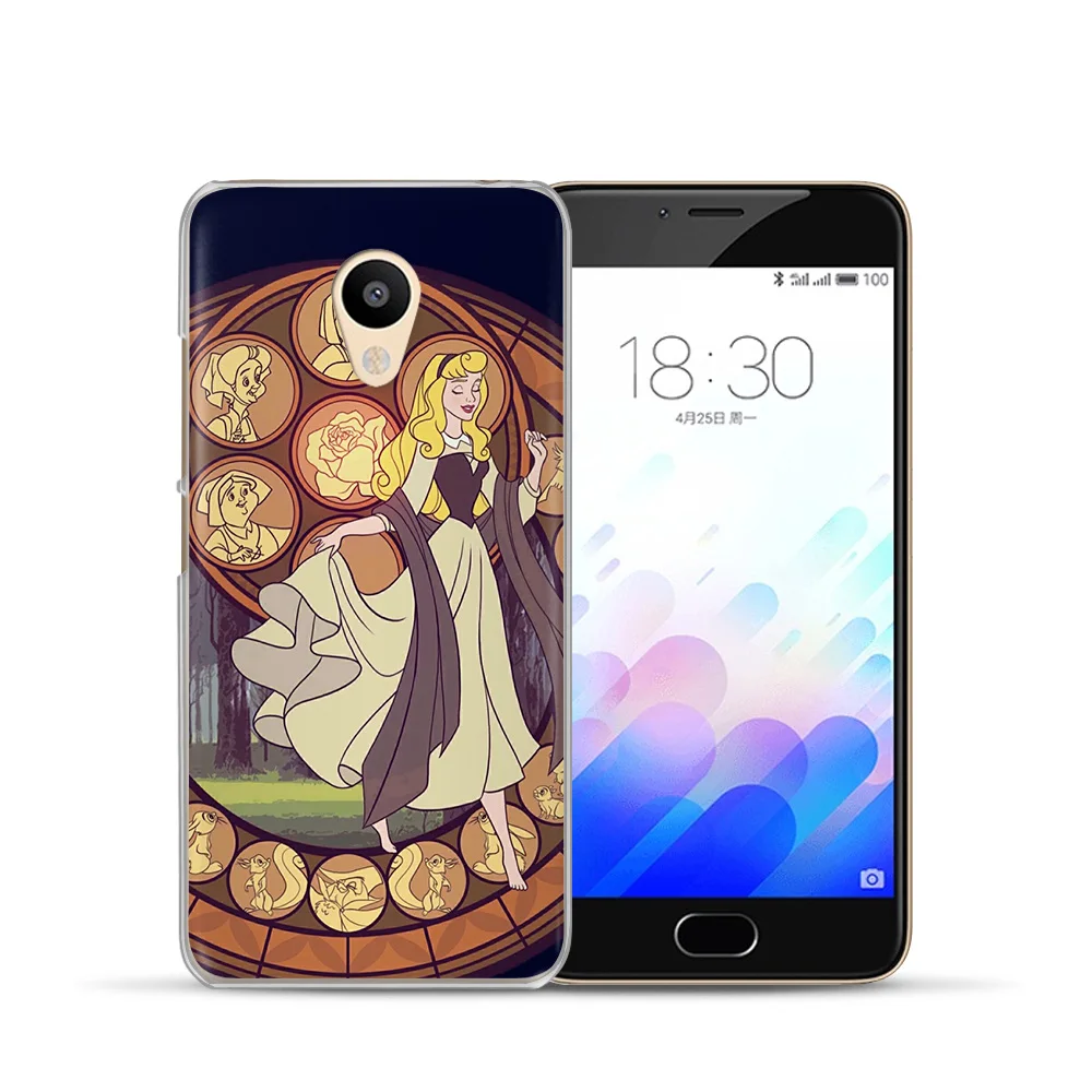 Модный чехол принцессы для Meizu U20 U10 M6 5 Note M5S 5C M3s 3Note Pro6 мягкий силиконовый из ТПУ