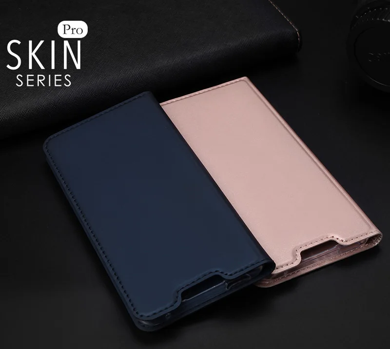 DUX DUCIS чехол для huawei P Smart Z Книга Флип кожаный бумажник Coque чехол