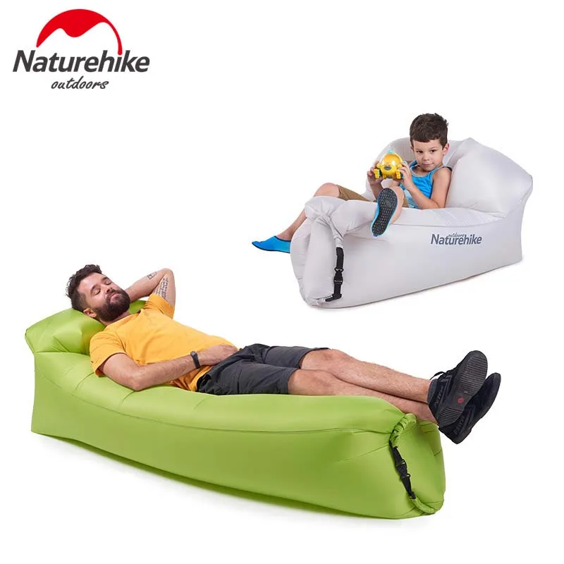 Быстронаполняющийся надувной диван NatureHike пляжный спальный мешок портативный