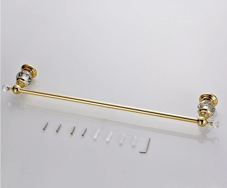 

Luxury brass Europe style gold finished bathroom single towel bar,towel rail,towel rack bathroom accessories